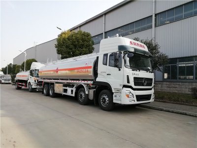 東風(fēng)天龍前四后八23.5方運(yùn)油車，20.3噸油罐車